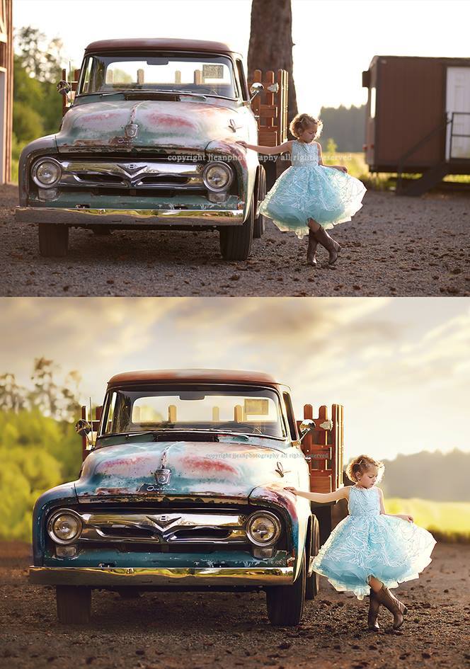 photoshop actions and overlays example