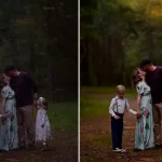 LIGHTROOM light effects before and after example