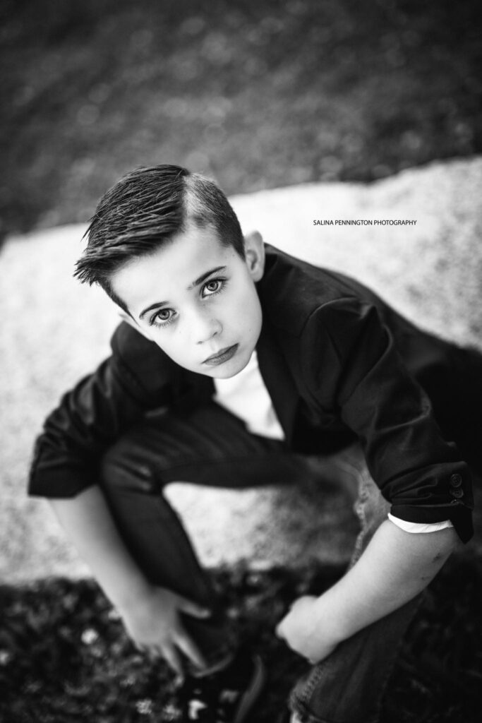 birds eye view portrait