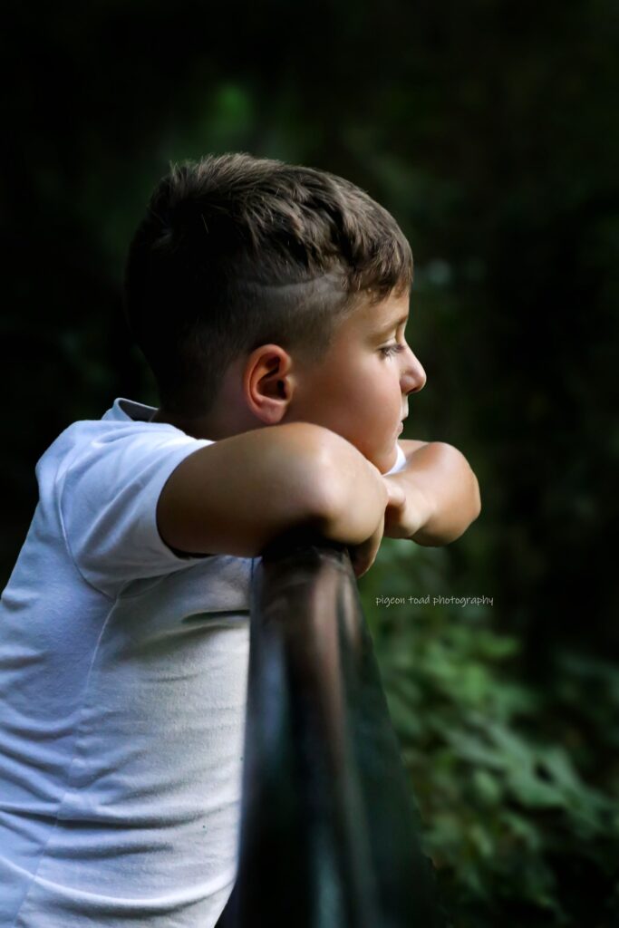 child thinking