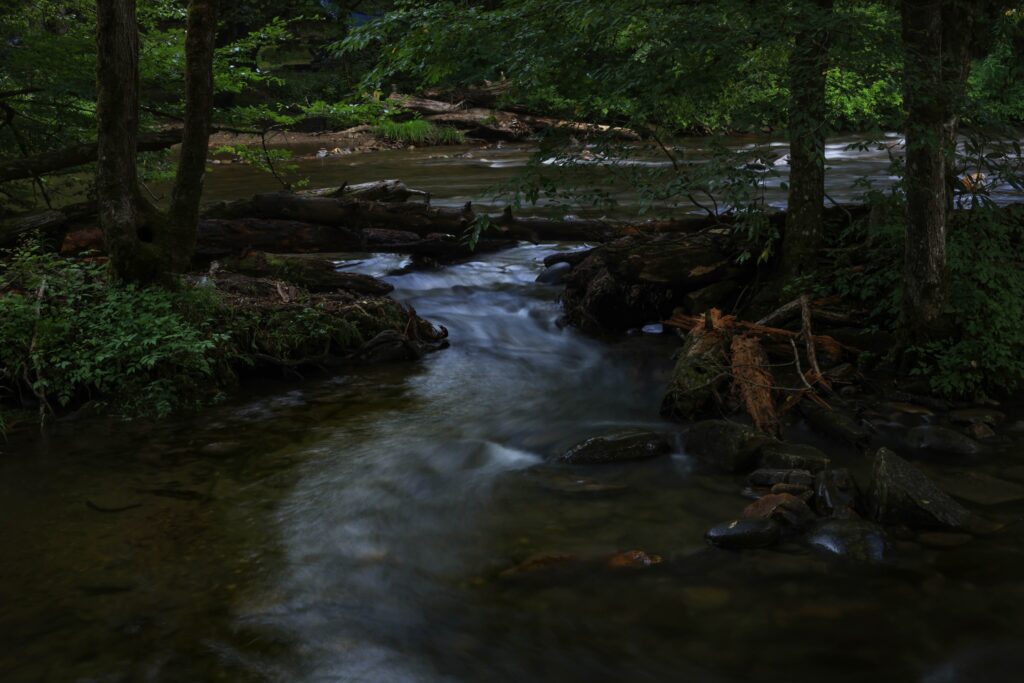 river moving