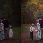 creative editing in lightroom before and after - family portrait
